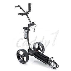Elektro Golf Trolley CADDYONE 700 in Darkgrey mit Lithium-Akku