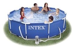 Intex 10' x 30" Metal Frame Pool Set w/ Filter Pump - Model 56998E