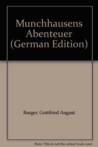 munchhausens abenteuer german edition