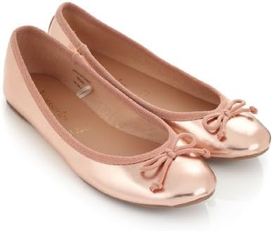 Accessorize Womens Basic Metallic Ballerinas