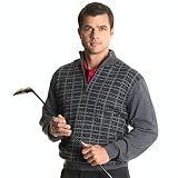 Review   / Plaid Quarter Zip Mock Neck Sweater