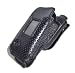Black Neoprene Custom Carring Case with Removalble Swivel Belt Clip for Metro PCS Huawei M328