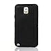 For Samsung Galaxy Note 3 Case,Fivers(TM) Heavy Duty 3 in 1 Case Dustproof Shakeproof Waterproof Built-in Screen Protector with Pure Colour Desig Phone Cases for Samsung Note 3 (Black)