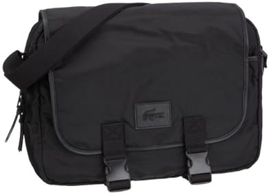 Lacoste Messenger Bag Sportswear NH0523SB, Sac homme Noir 000