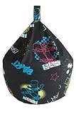 Bart Simpson Bart Funk Bean Bag, Multi