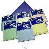 from JUNIOR JOY BLUE Isabel Cotton Baby Shawl,100 Cotton , - Size: 120 x120 cm