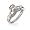 Eve's Addiction Sterling Silver Claddagh Ring, 5, sterling-silver