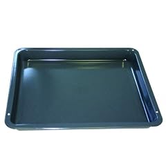 Backblech emailliert 40mm hoch - f�r diverse Ger�te von AEG Juno Electrolux Privileg etc. // 425 x 360 x 40 mm emailliert