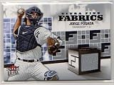 2006 Fleer Ultra Jorge Posada Game Used Jersey Baseball Card