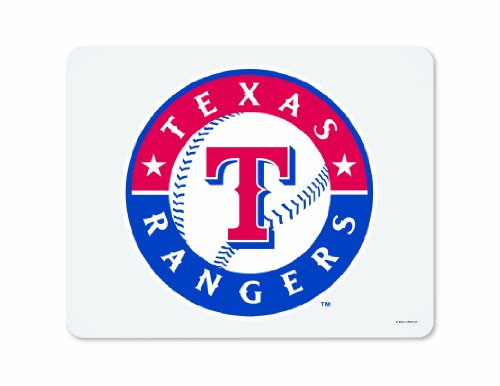 MLB Texas Rangers 19-inches-by-24-inches Logo Deskpad