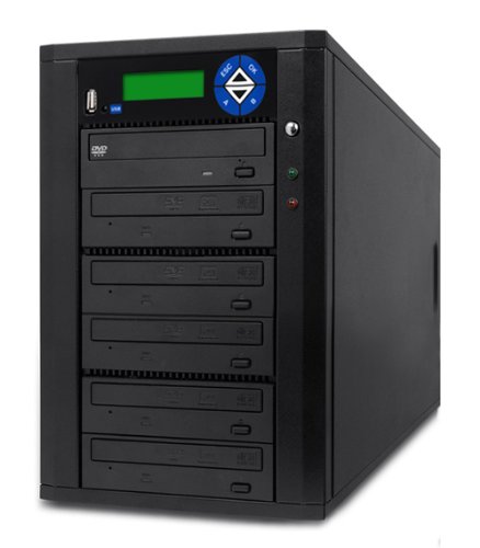 Spartan Duo SATA 5 Target DVD Duplicator D05-SDSP (One touch USB Duplication)