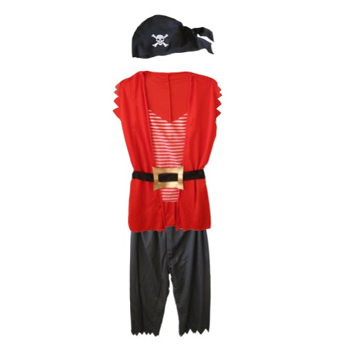 Adult/Teen Man Pirate Costume ~ Halloween Pirate Men Costumes  