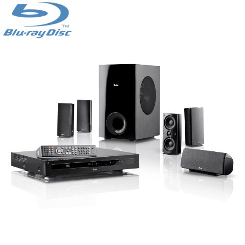 Teufel Impaq 3000 Mk2 Heimkino Komplett System mit Blu-Ray 5.1 Schwarz