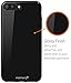 iPhone 7 Plus Case, Fosmon DURA-T Slim [Flexible | Gel] TPU Back Cover Case Plus for Apple iPhone 7 Plus (Jet Black)