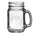 Libbey County Fair 16.5-Ounce Drinking Jar with Handle, Set of 12