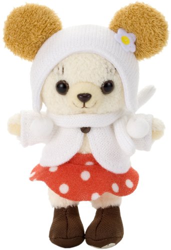 ディズニー ミニー&カドリーベア ウィンターニット ボールチェーン