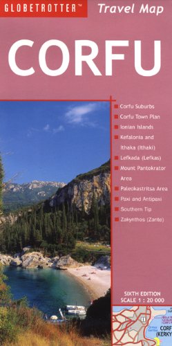 Corfu (Globetrotter Travel Map)