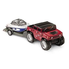 Little Tikes Hummer H1 Hauler with Speed Boat