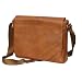 Cool Bananas OldSchool Class1 Leder-Tasche f�r MacBook Pro (33,7 cm / 13,3 Zoll und 39,1 cm / 15,4 Zoll), hellbraun