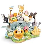 Kitten on Garden Cart