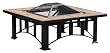 Fire Sense Mission Style Square Fire Pit