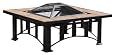 Mission Style Square Fire Pit