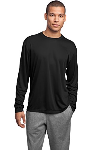 Clothe Co. Dri-Tek Big & Tall Long Sleeve Moisture Wicking Athletic T-Shirt