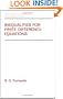 Inequalities for Finite Difference Equations (Chapman & Hall/CRC Pure and Applied Mathematics)