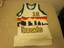 1984/85 Denver Nuggets NBA Game Used Jersey & Shorts Fat Lever - NBA Jerseys
