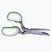 Siriouse Herb Scissors Stainless Steel Multipurpose Kitchen Shear with 5 Blades, Cover and Cleaning Comb, Bonus Long Tooth Comb Herb Scissors and Cover Safe Storage Looks Great !