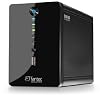Fantec CL-35B2 RAID Cloud NAS Multimediaserver 2TB (8,9 cm (3,5 Zoll), 2-Bay, USB 2.0) mit UPnP Media /WebDav/Portal Service schwarz