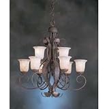 High Country Collection 35 Wide 9-Light Chandelier