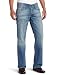 True Religion Men's Bobby Snake Eyes Straight Jean, Blue, 32