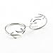 925 Sterling Silver Deer Adjustable Knuckle Antler Ring 1.4g