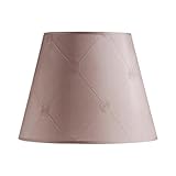 Laura Ashley SBL310 Lucille 10.5-Inch Barrel Shade, Mauve