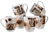 Produkt-Bild: Domestic 922247 6 Kaffeebecher Latte Macchiato