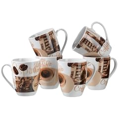 Domestic 922247 6 Kaffeebecher Latte Macchiato
