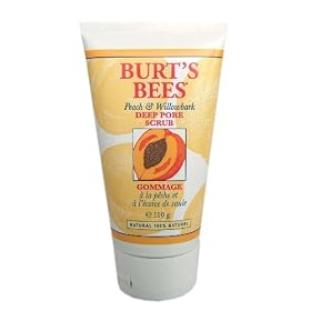 Burt's Bees Deep Pore Scrub, Peach & Willowbark, 4 oz.