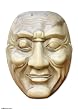 Wood mask, 'Anger'
