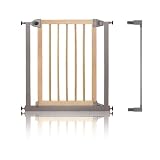 Lindam Easy Fit Wood and Metal Baby Gate with Extensions - 80cm - 87cm