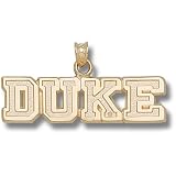 Duke University Block Duke Pendant (14kt)
