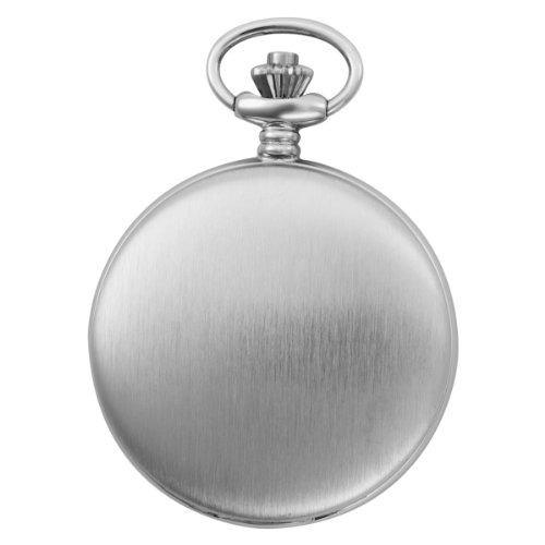 Charles-Hubert, Paris Sterling Silver Mechanical Pocket Watch image 4