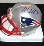 Wes Welker Signed Patriots Helmet