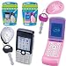 Lets Go Set: Play Flip Cell Phone and Key Alarm - Pink