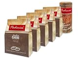 Minges Padinies Kaffeepad-Bundle  Arabica Classic , 5 x 18er (630g) + Vorratsdose
