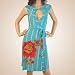 Sexy Cut out bust Floral Wrap dress