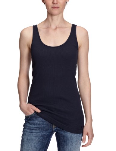 Tommy Hilfiger Damen LOMA TANK TOP 1M87609647, Gr. MD (CORE NAVY 475) Preisvergleich