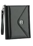 M-Edge Icon Patent Leather Kindle Jacket (Fits 6" Display, 2nd Generation Kindle), Black