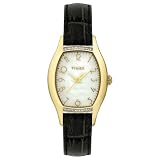 Timex Women's T2M587 Diamond Accented Black Strap Stainless Steel Bracelet Watch