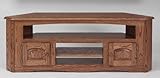 #899 Solid Wood TV Stand Country Oak Plasma LCD Corner TV Stand